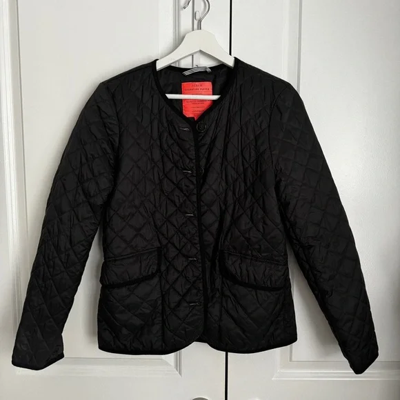 J. Crew Quilted Puffer Lady Jacket with PrimaLoft Black - Picture 8 of 11